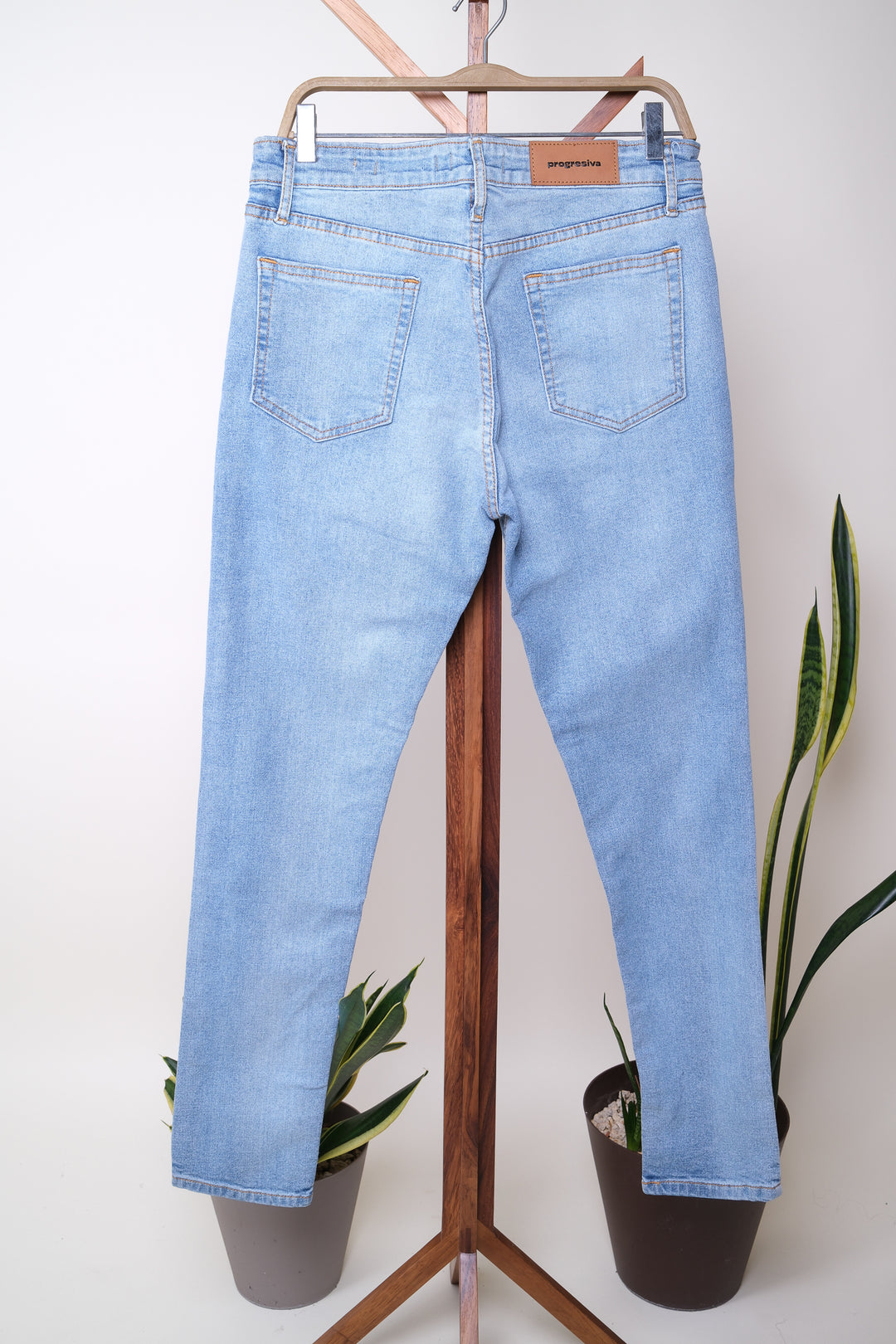 JEANS ESSENTIAL  - Axton - Skinny - celeste