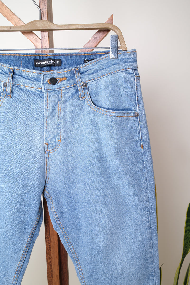 JEANS ESSENTIAL  - Axton - Skinny - celeste