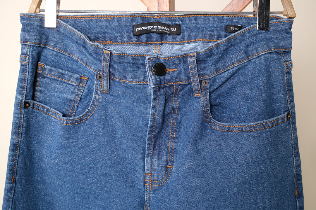 JEANS ESSENTIAL - Hexon  - Slim - Azul claro
