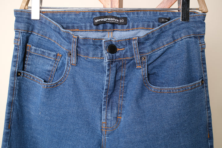JEANS ESSENTIAL - Hexon  - Slim - Azul claro