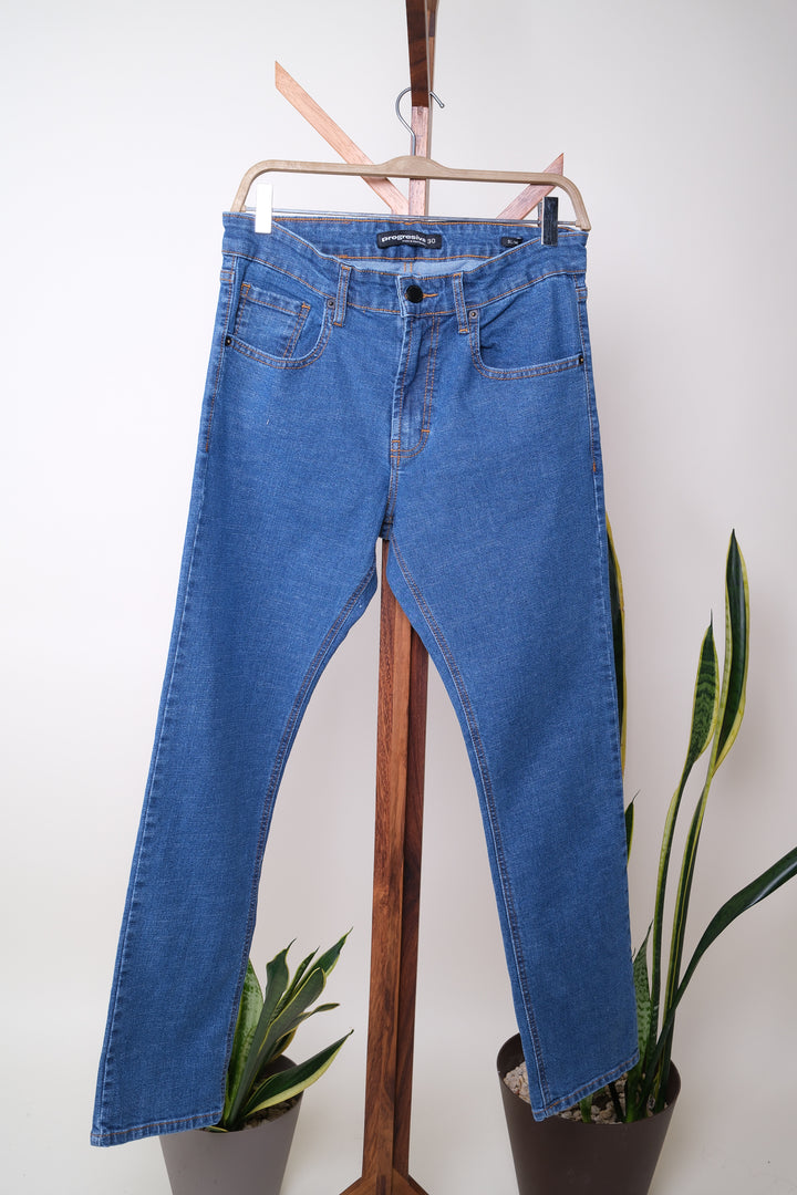 JEANS ESSENTIAL - Hexon  - Slim - Azul claro