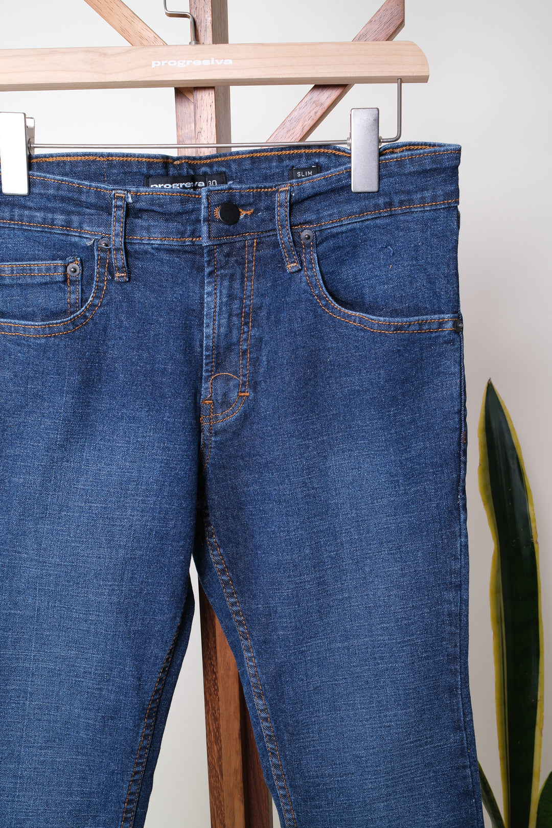 JEANS ESSENTIAL - Rival - Slim - Azul