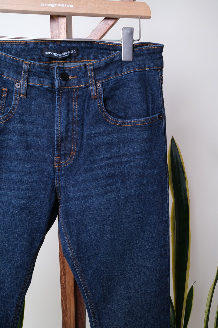 JEANS ESSENTIAL - Nordik - Slim - Azul Oscuro