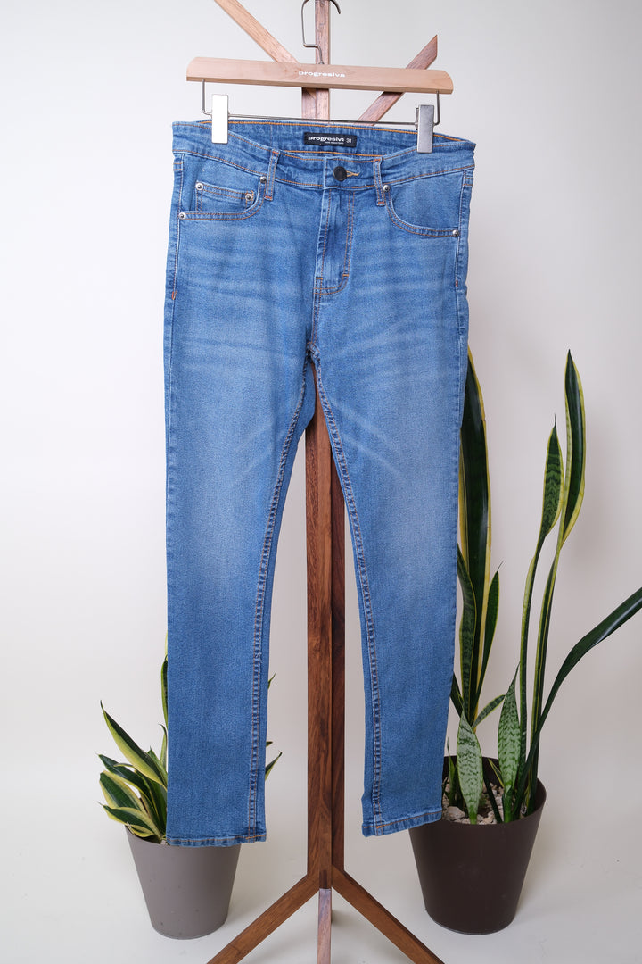 JEANS ESSENTIAL  - BRAVUS - Skinny - Azul Claro