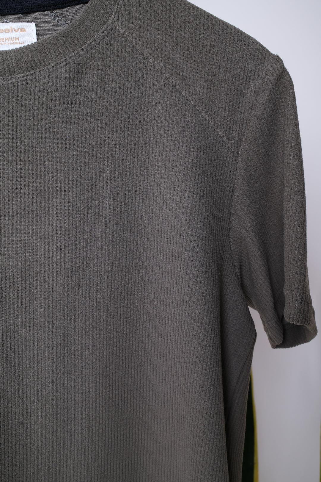 Playera Regular Fit  - verde olivo