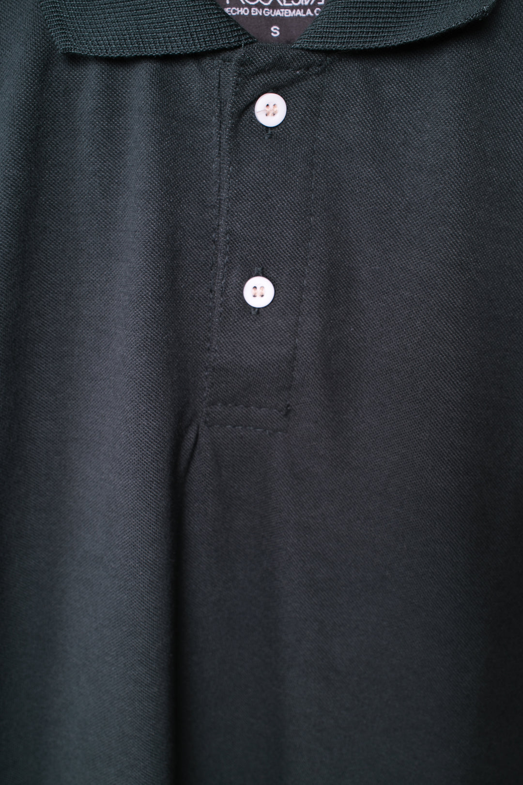 Playera Tipo Polo - verde olivo