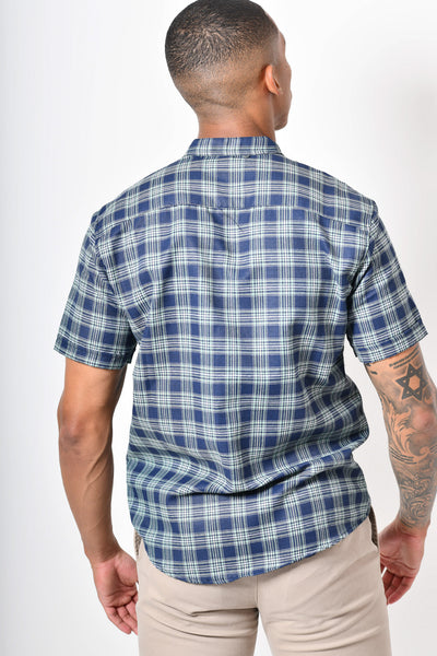 Camisa premium -  azul verde