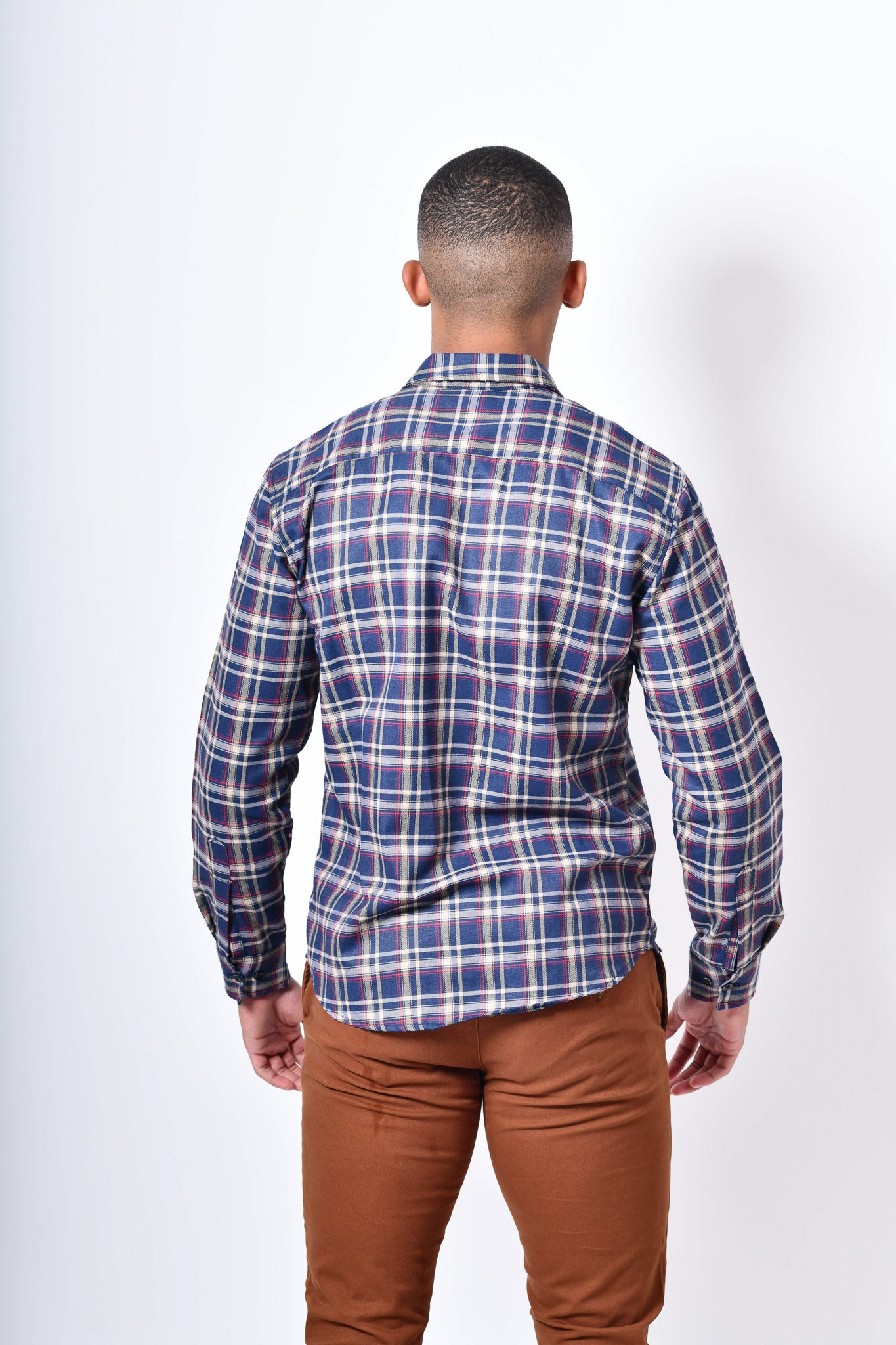 Camisa premium - azul beige