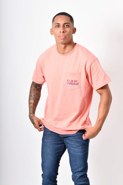T-shirt to go - absurd salmon