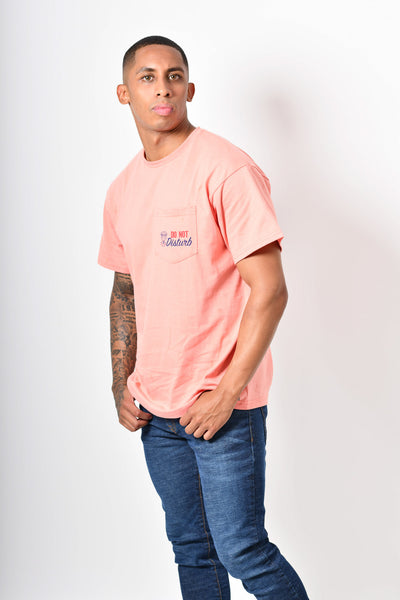 T-shirt to go - absurd salmon