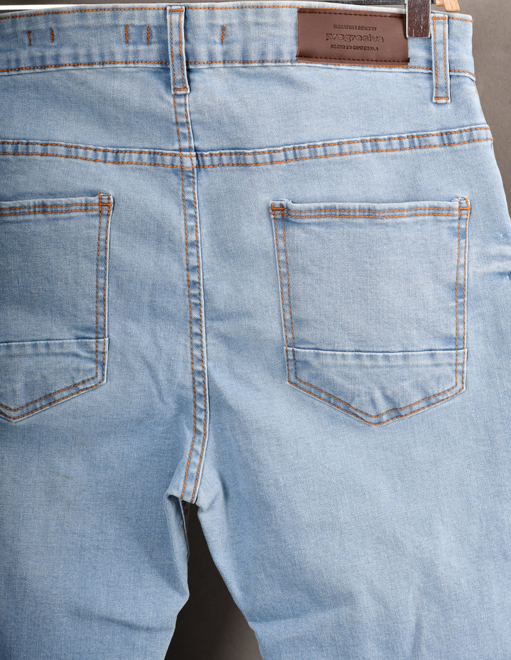 Jeans super denim - No.3  - skinny - celeste