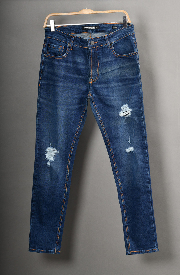 Jeans super denim - No.4  - skinny - azul sandblast