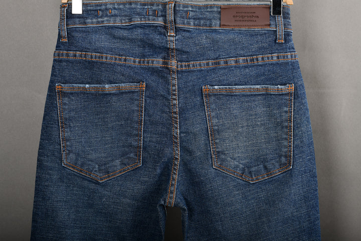 Jeans super denim - No. 7  - skinny - stone wash