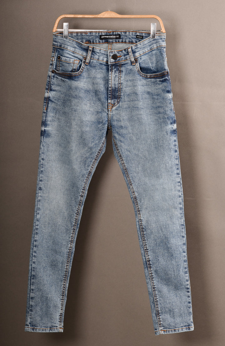 Jeans super denim - No. 9  - skinny - Indigo Aged