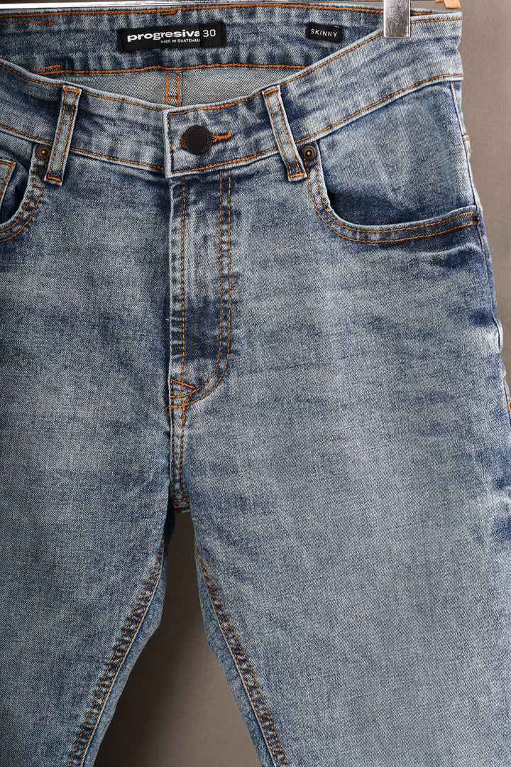 Jeans super denim - No. 9  - skinny - Indigo Aged