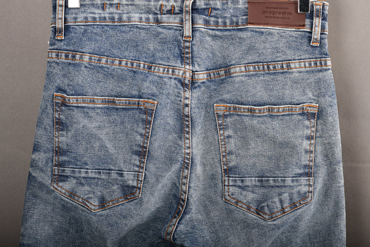 Jeans super denim - No. 12  - slim - Indigo Aged