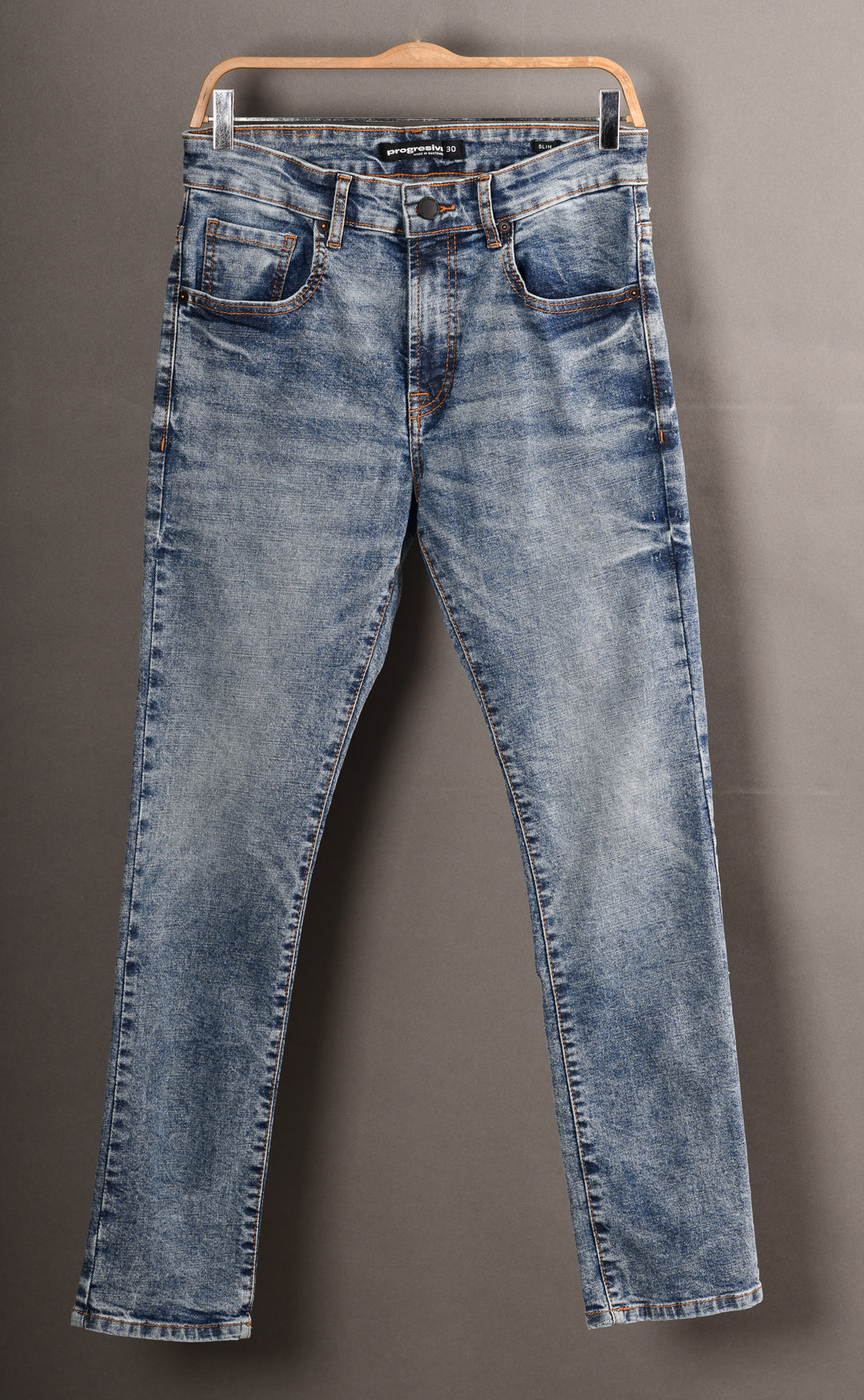 Jeans super denim - No. 12  - slim - Indigo Aged