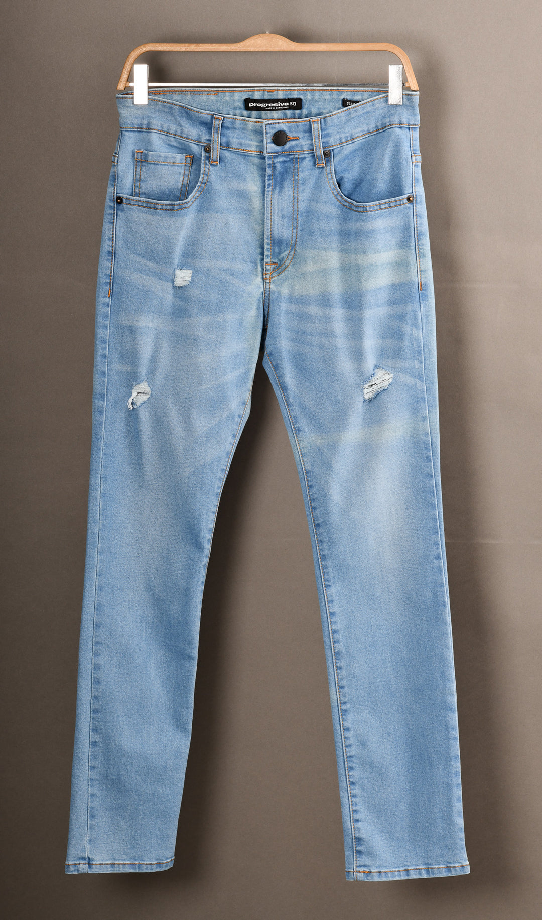 Jeans super denim - No. 16  - slim - Light Indigo