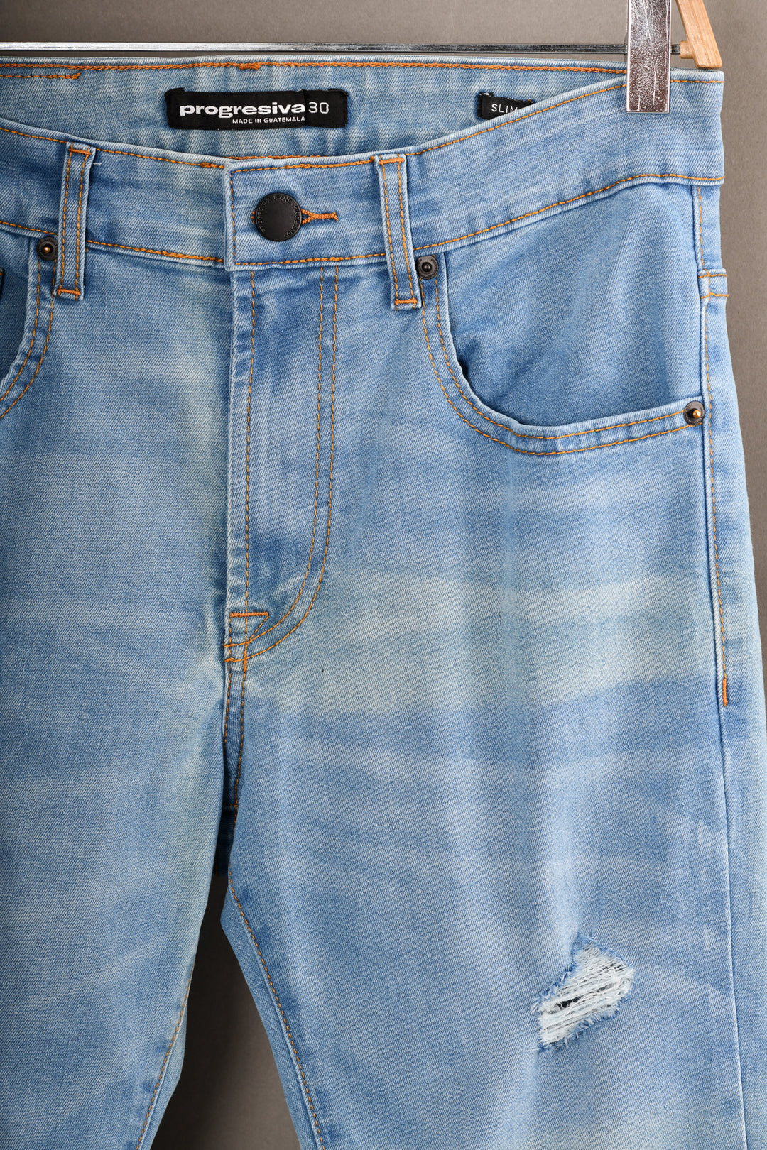 Jeans super denim - No. 16  - slim - Light Indigo