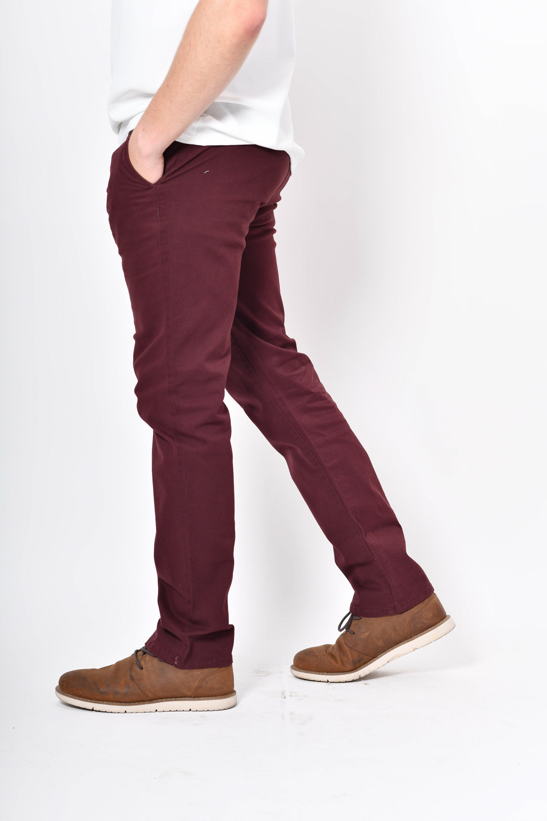 Pantalón de Gabardina - Recto - Corinto