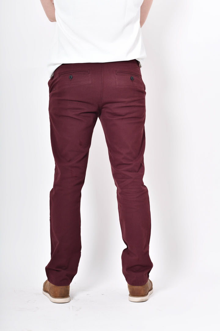 Pantalón de Gabardina - Recto - Corinto
