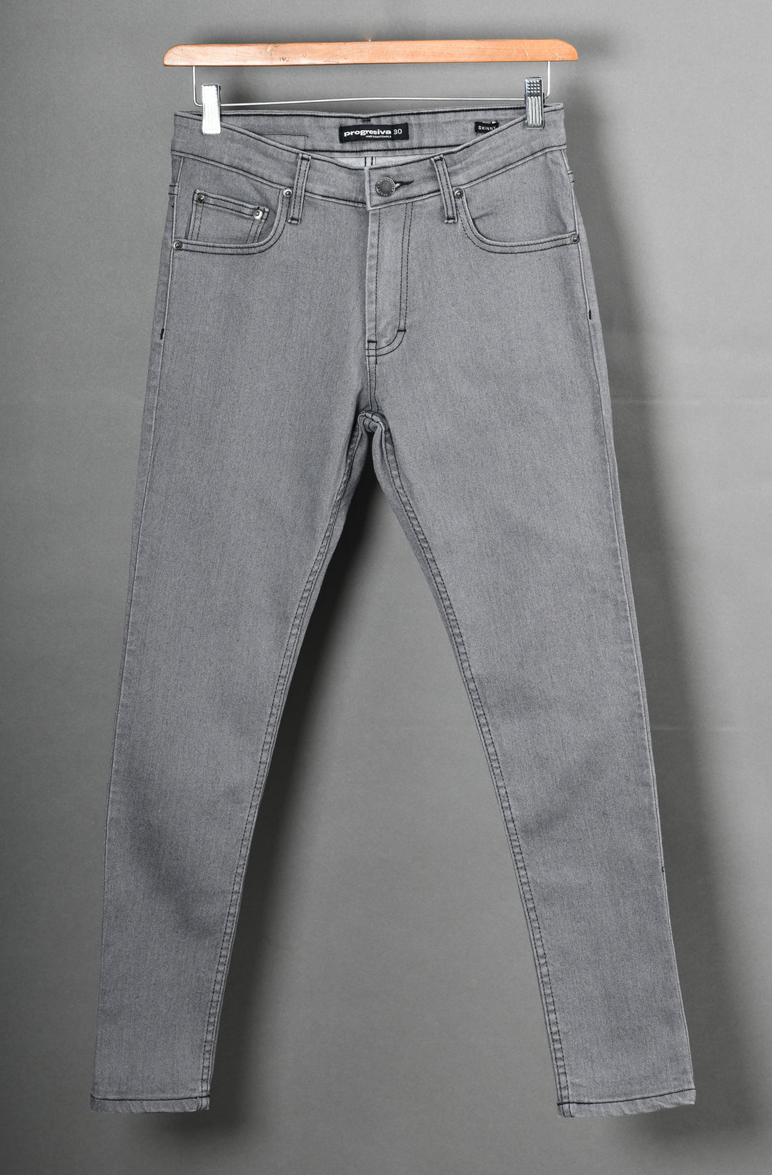 JEANS ESSENTIAL - NO. 18 - SKINNY - GRIS