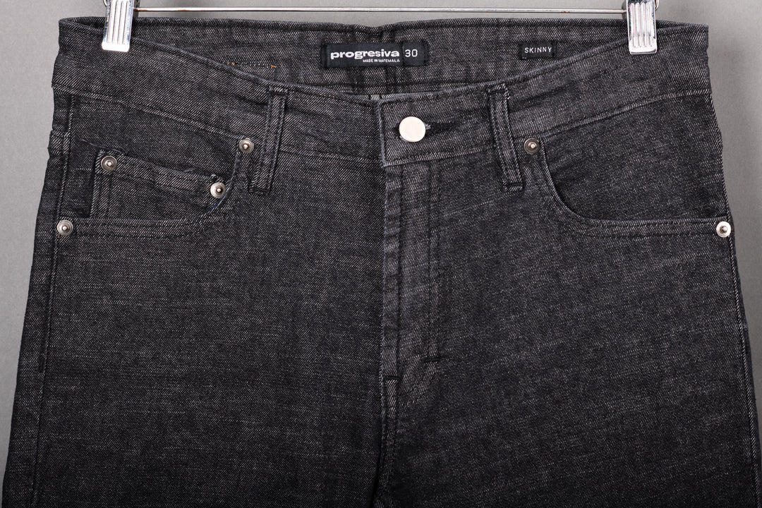 JEANS ESSENTIAL - NO. 19 - SKINNY - GRIS OSCURO