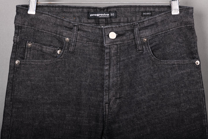JEANS ESSENTIAL - NO. 19 - SKINNY - GRIS OSCURO