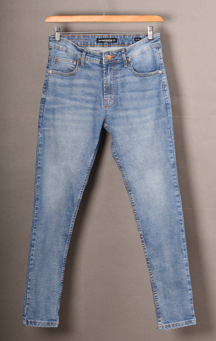 JEANS ESSENTIAL - NO. 21 - SKINNY - AZUL CLARO LAVADO