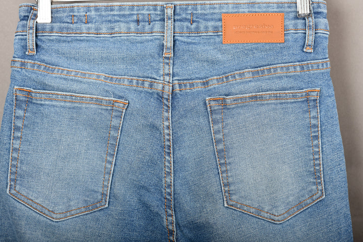 JEANS ESSENTIAL - NO. 21 - SKINNY - AZUL CLARO LAVADO