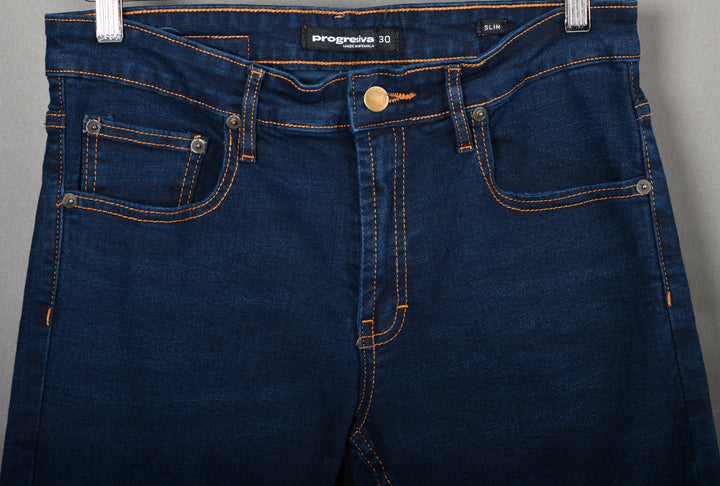 JEANS ESSENTIAL - NO. 24 -  SLIM - DEEP BLUE