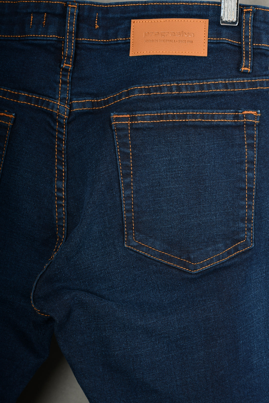 JEANS ESSENTIAL - NO. 24 -  SLIM - DEEP BLUE