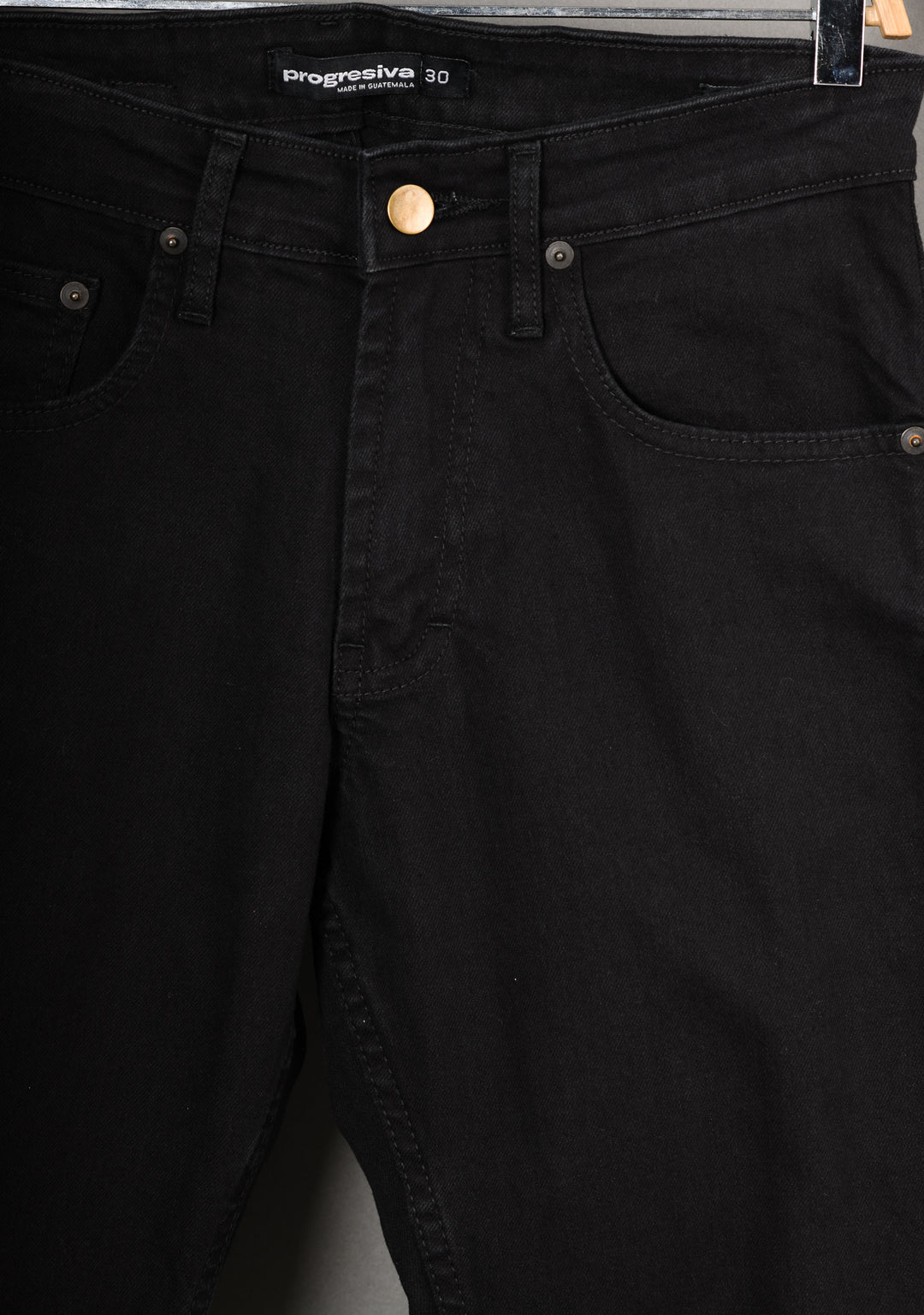 JEANS ESSENTIAL - NO. 25 -  SLIM - JET BLACK