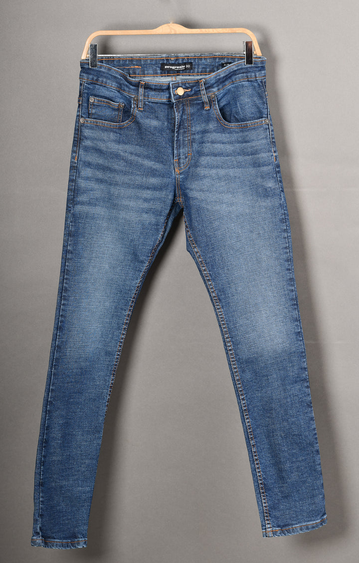 JEANS ESSENTIAL - NO. 27 -  SLIM - BLUE STONE WASH