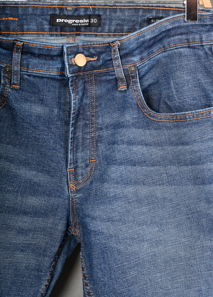 JEANS ESSENTIAL - NO. 27 -  SLIM - BLUE STONE WASH