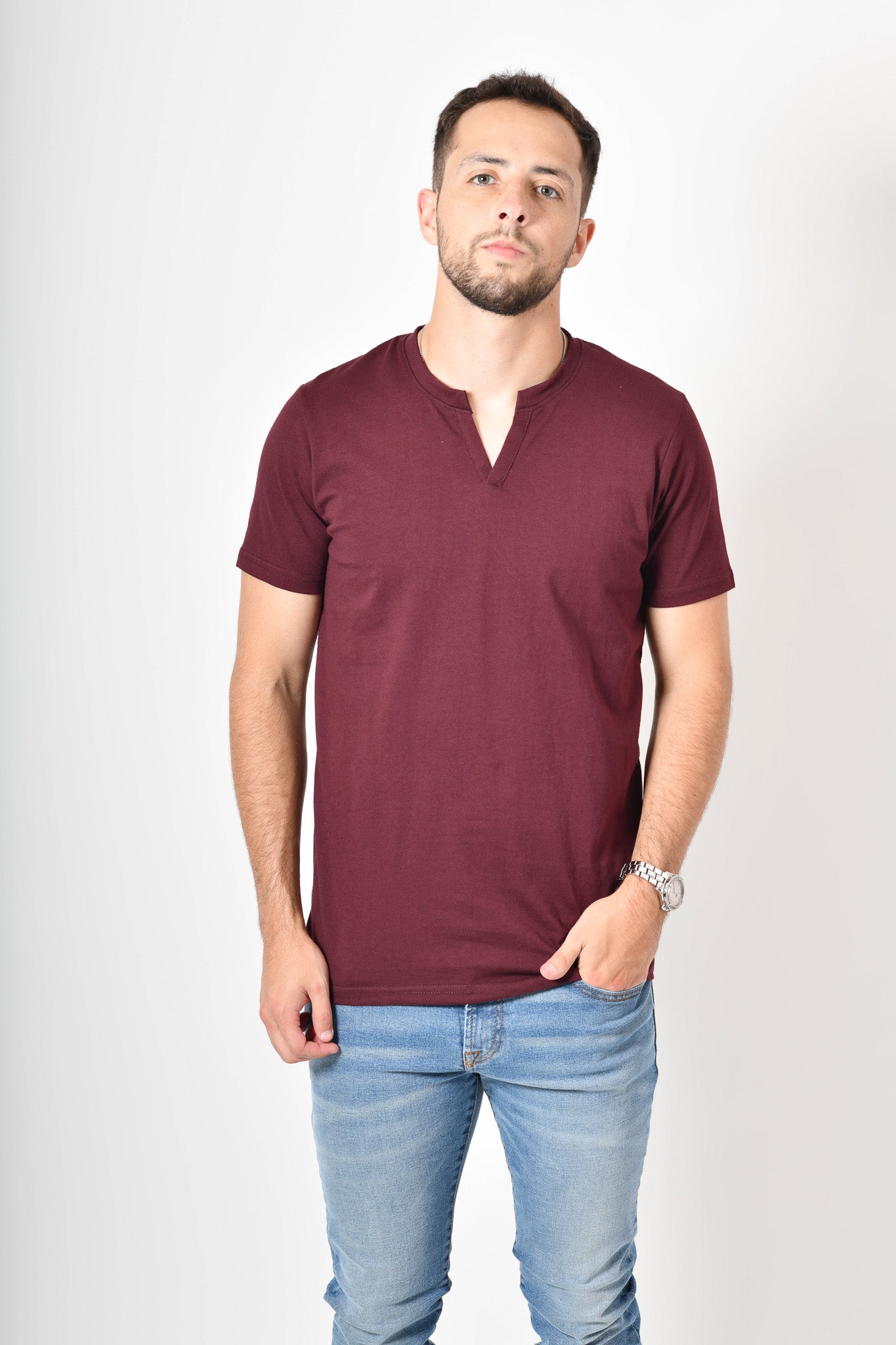 Playera pro - cuello v