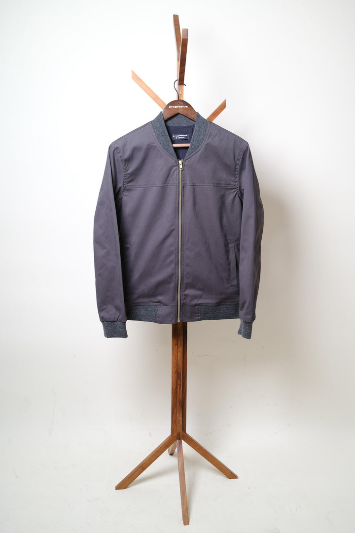 Bomber jacket - gris oscuro
