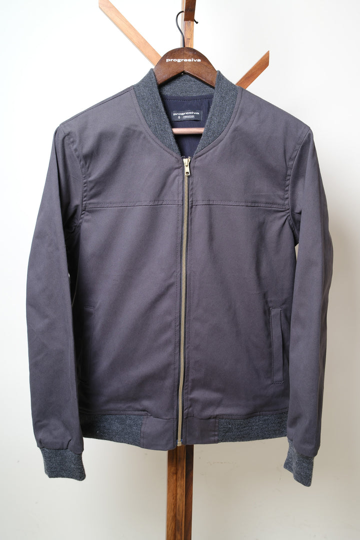 Bomber jacket - gris oscuro