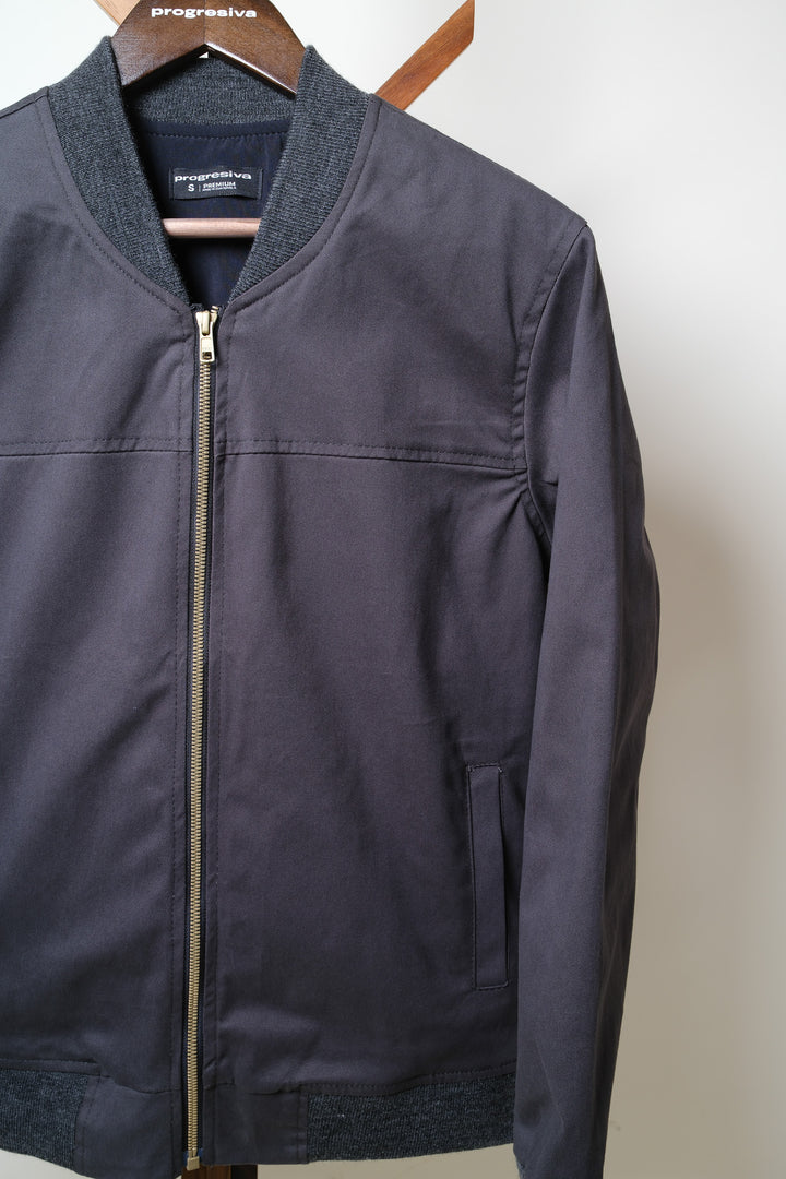 Bomber jacket - gris oscuro