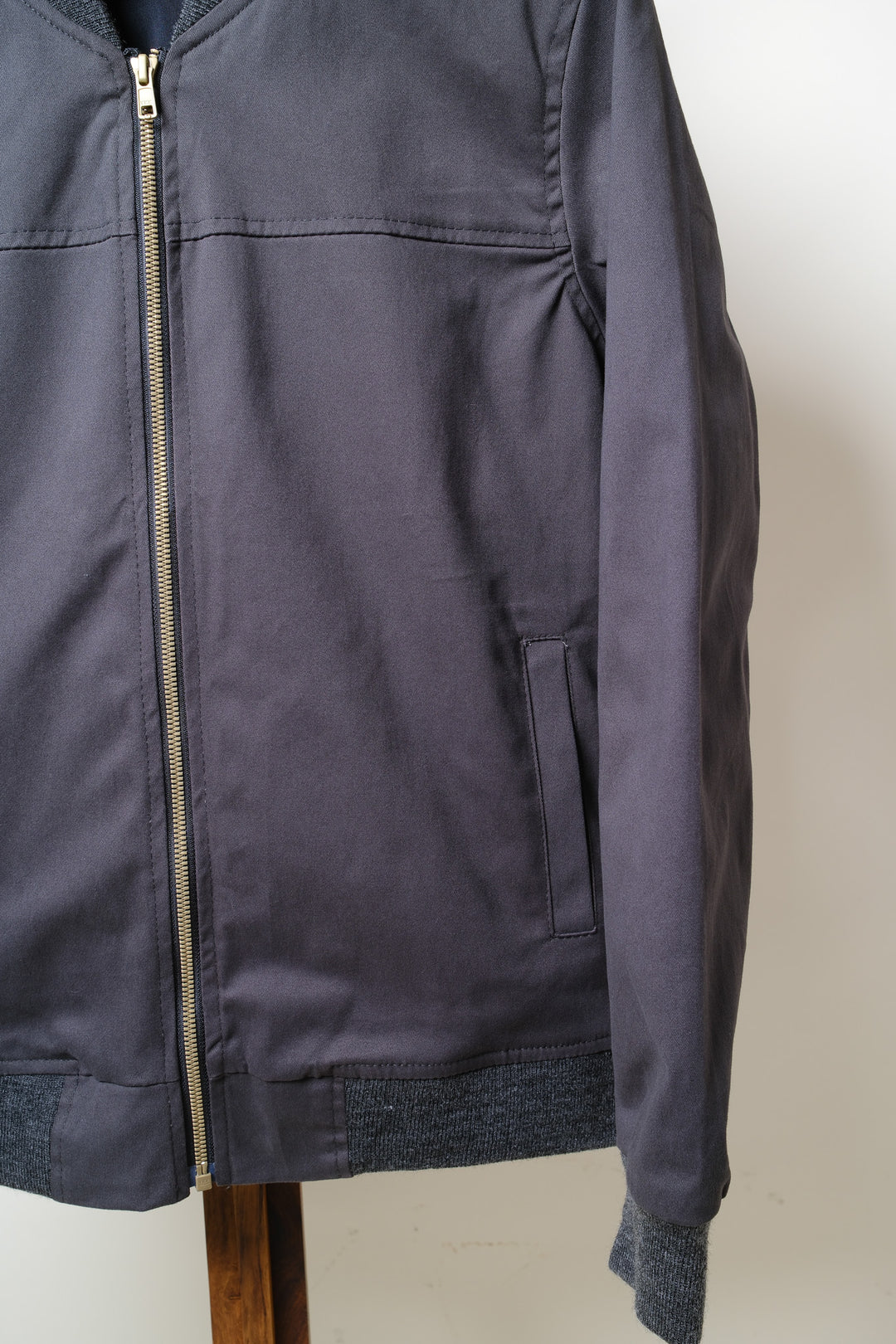 Bomber jacket - gris oscuro