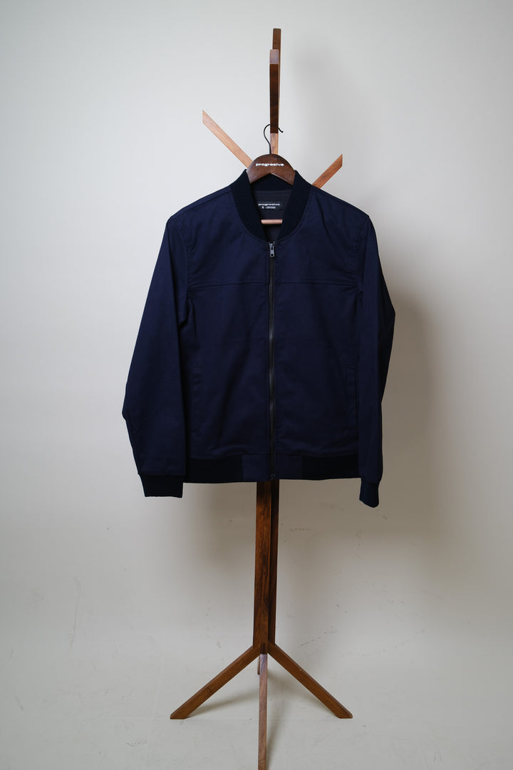 Bomber jacket - azul marino