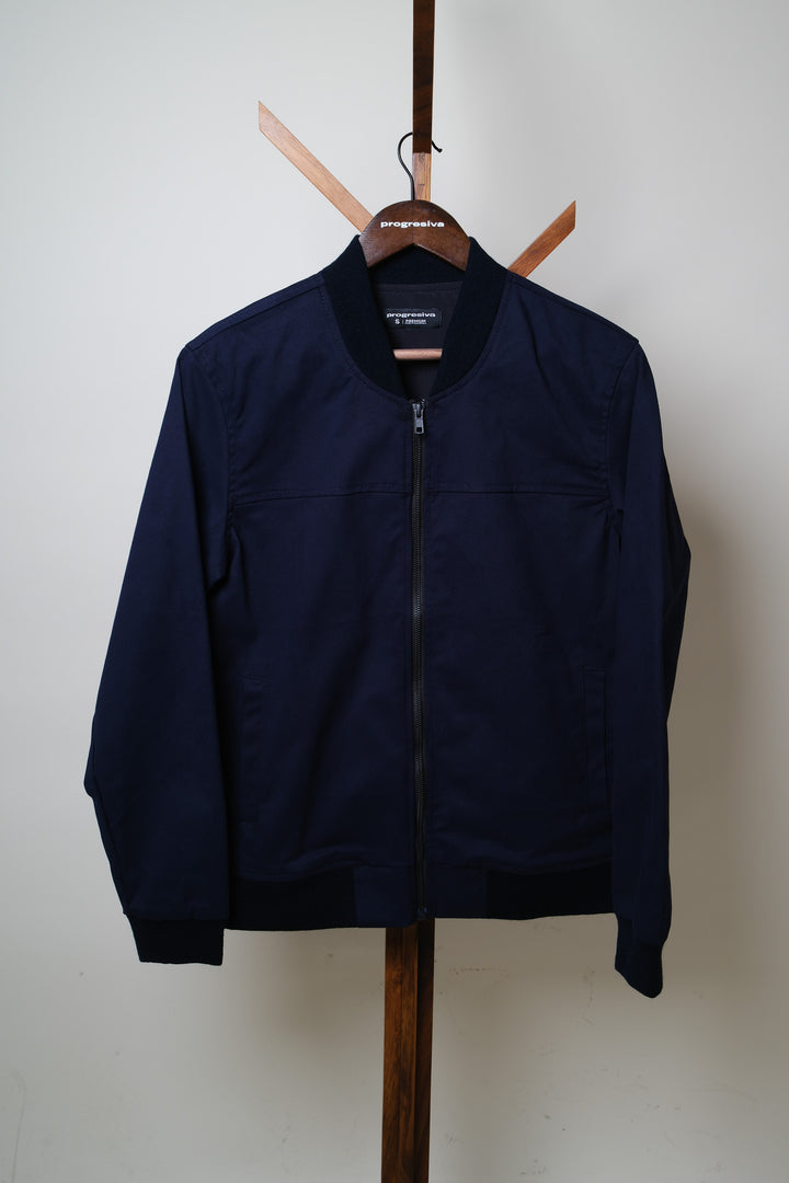 Bomber jacket - azul marino