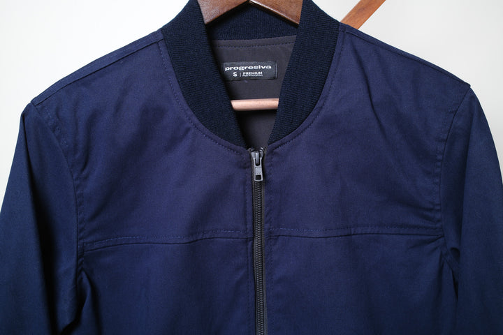 Bomber jacket - azul marino