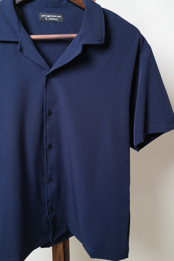 Camisa Guayabera - azul