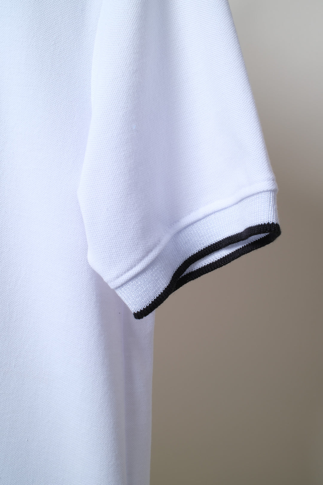 Playera Tipo Polo - blanca
