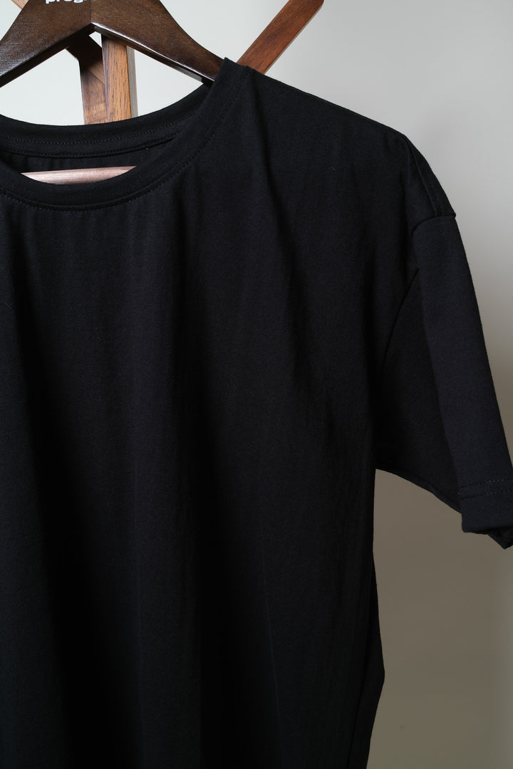 Playera Oversized - negra