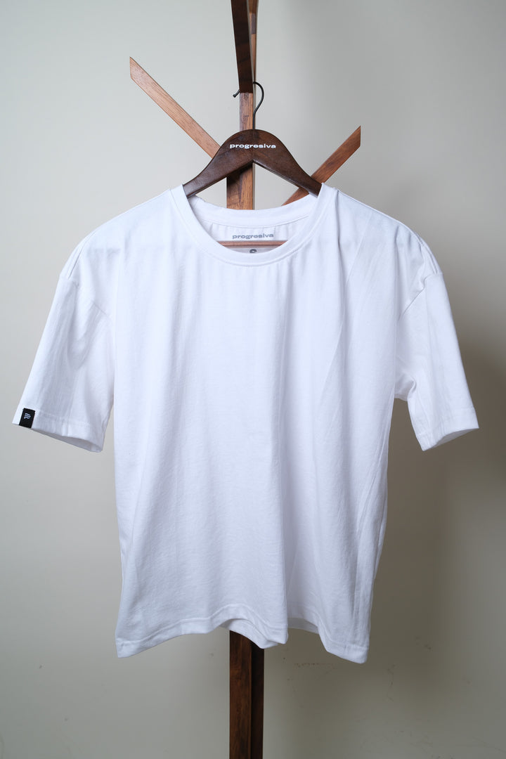 Playera Oversized - blanca