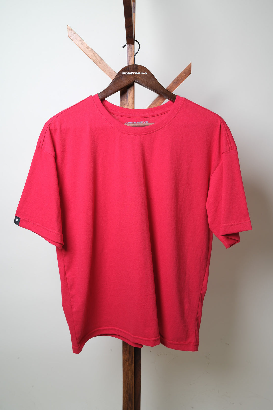 Playera Oversized - rojo