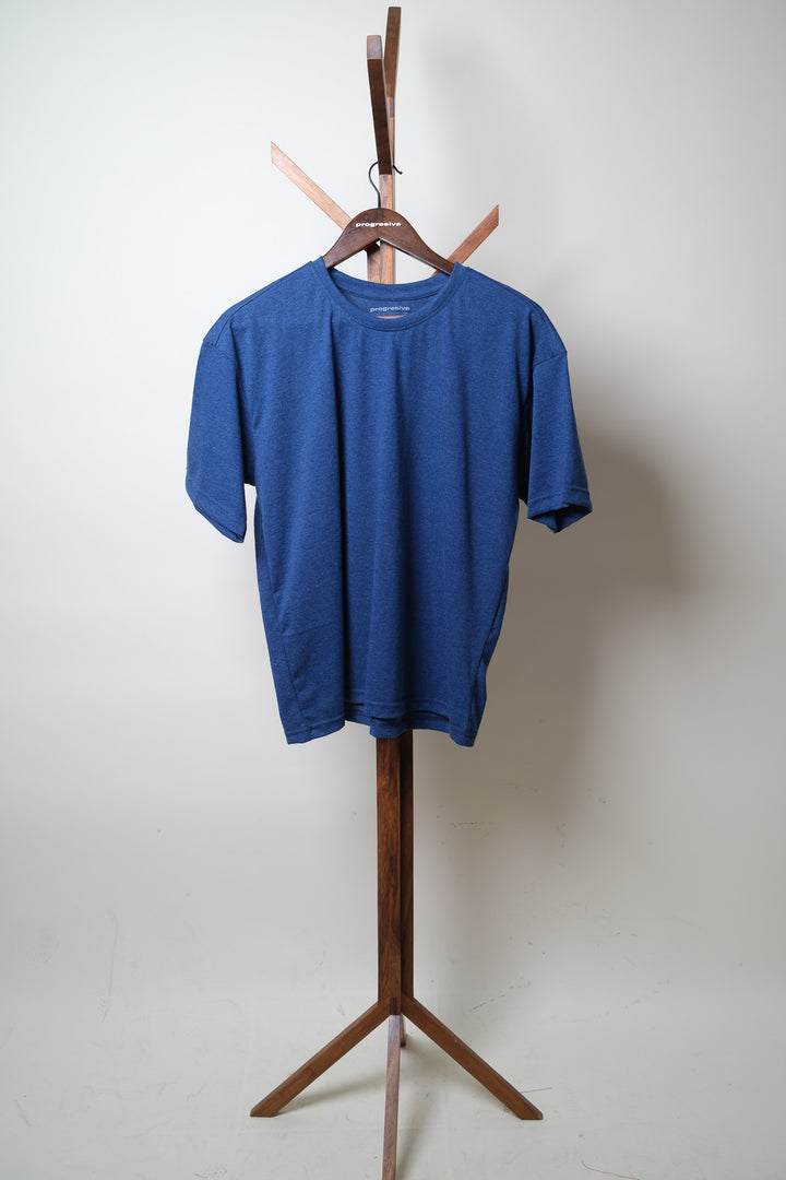 Playera Oversized - azul