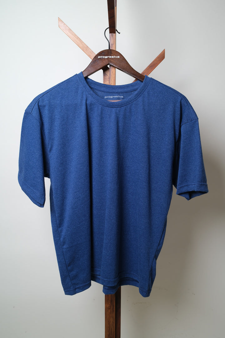 Playera Oversized - azul